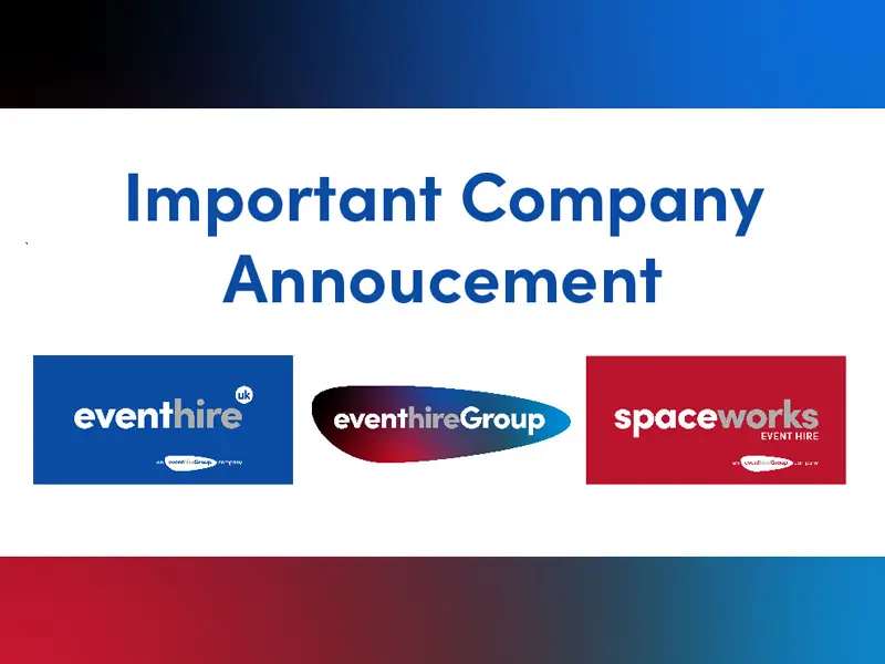 Event Hire acquires Spaceworks, and welcomes it into eventhireGroup