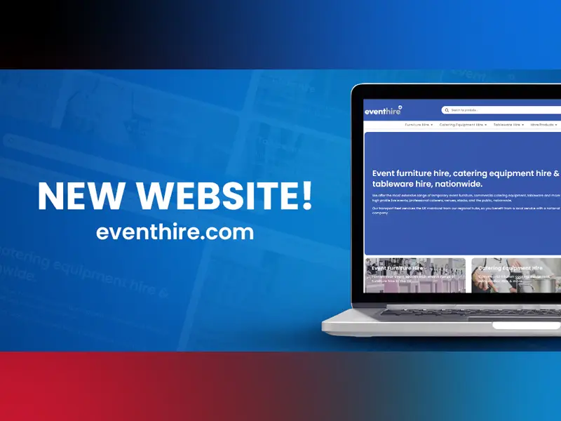 Event Hire UK launches new enhanced website